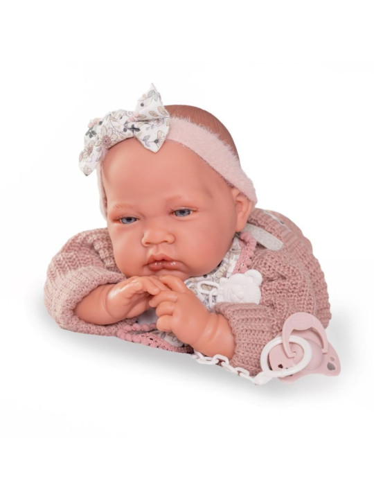 Lalka Lua z butelką Antonio Juan 33390 - Dziewczynka, 42 cm, Brzuszek: Miękki, Kolor oczu: Niebieski Lalka Lua z butelką Antonio Juan 33390 - Dziewczynka, 42 cm, Brzuszek: Miękki, Kolor oczu: Niebieski