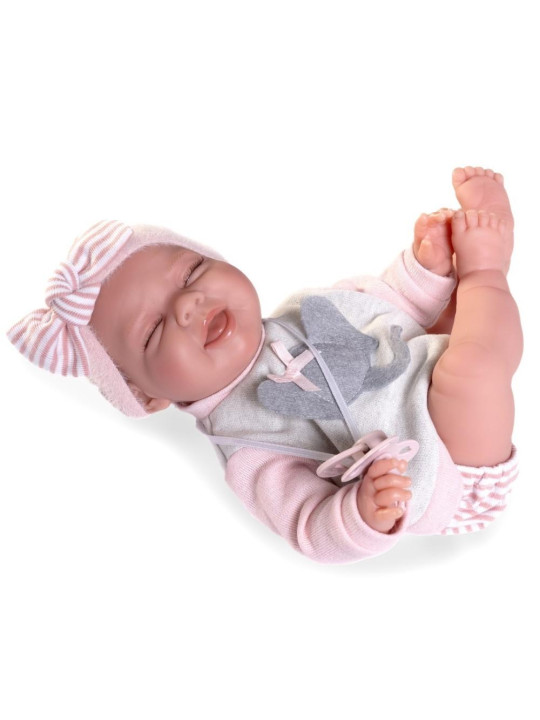 Lalka Lluna z zamkniętymi oczami Antonio Juan 70401 - Dziewczynka, 34 cm, Brzuszek: Miękki Lalka Lluna z zamkniętymi oczami Antonio Juan 70401 - Dziewczynka, 34 cm, Brzuszek: Miękki