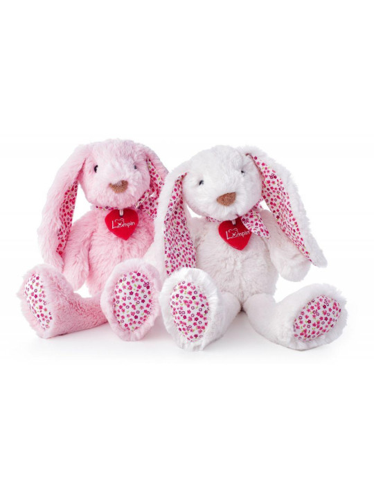 Maskotka różowy króliczek Stella 38cm