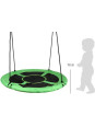 Huśtawka dla dzieci nest swing xl small foot design - zabawka dla 3 latka