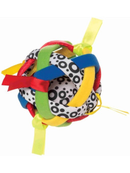 Zabawka dla niemowląt. Sensoryczna piłka, Manhattan Toy