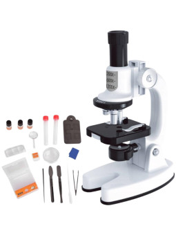 WOOPIE Mikroskop Cyfrowy LED Przybliżenie do 1200x Zestaw XXL z Adapterem do Smartfona