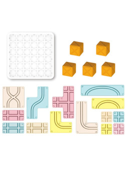 WOOPIE Gra Planszowa Logiczna Kreatywna Układanka Przestrzenna