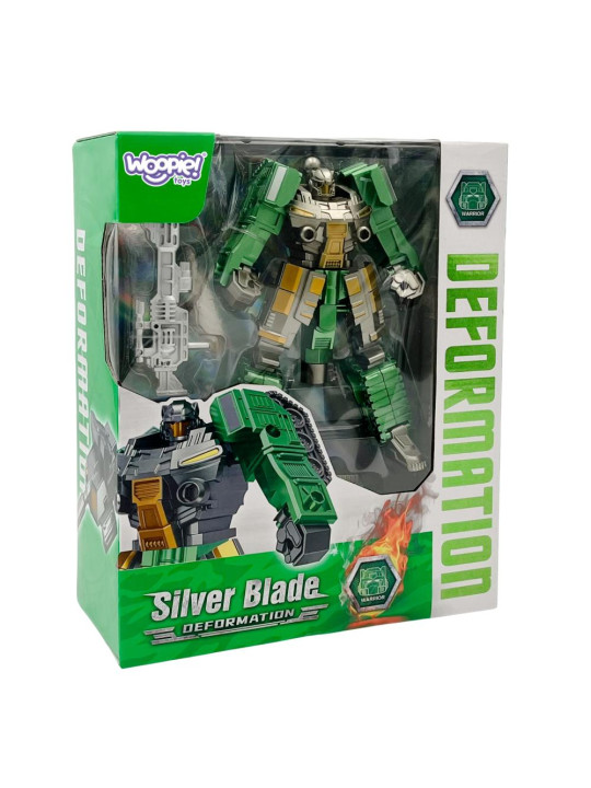 WOOPIE Robot Transformujący SILVER BLADE 2w1 Czołg