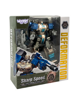 WOOPIE Robot Transformujący SHARP SPEED 2w1 Ciężarówka Bojowa