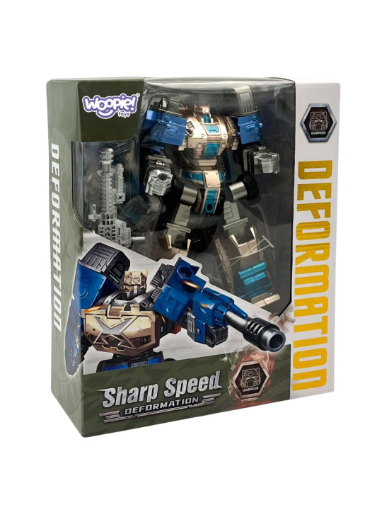 WOOPIE Robot Transformujący SHARP SPEED 2w1 Ciężarówka Bojowa