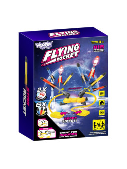 WOOPIE Podwójna Wyrzutnia Rakiet Piankowych 8szt.