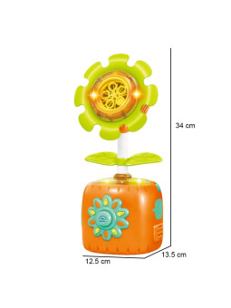 WOOPIE Interaktywny Słonecznik Maszyna do Baniek Mydlanych