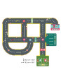 Puzzle kartonowe ULICE CRAZY MOTORS DJ05498