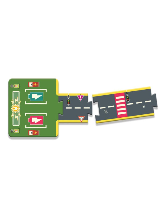 Puzzle kartonowe ULICE CRAZY MOTORS DJ05498