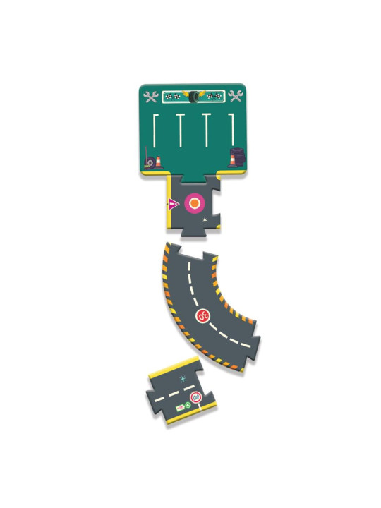 Puzzle kartonowe ULICE CRAZY MOTORS DJ05498