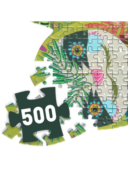 Puzzle artystyczne LENIWIEC 500 elementów DJ07662