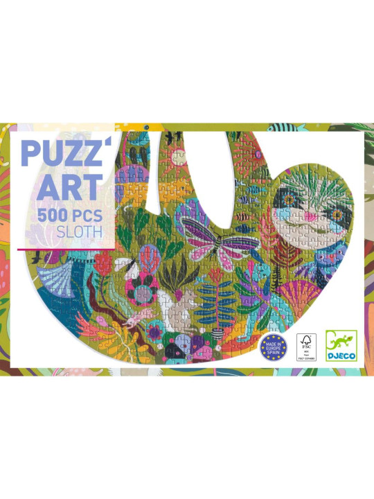 Puzzle artystyczne LENIWIEC 500 elementów DJ07662