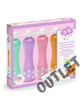 Markery stempelkowe 4 kolory PERŁOWE DJ09058