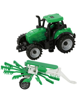 WOOPIE Traktor Rolniczy ze Zgrabiarką