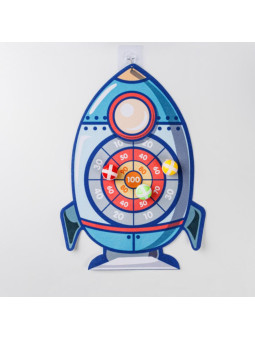 WOOPIE Gra Zręcznościowa w Rzutki na Rzepy Tarcza Rakieta