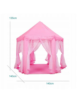 WOOPIE Namiot Zamek Księżniczki XXL Domek do Domu i Ogrodu