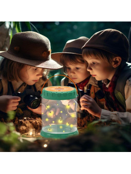 WOOPIE Zestaw Małego Odkrywcy Natury Siatka na Owazdy Motyle Pojemnik na Ryby