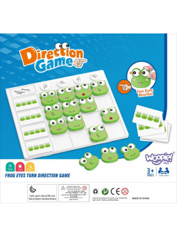 WOOPIE Gra Układanka Żabie Oczka - Zestaw 6 szt.