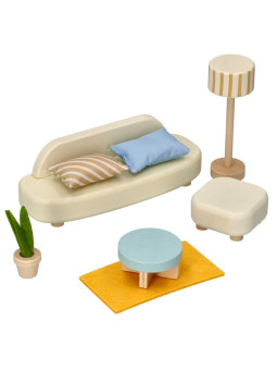 Mebelki do domku dla lalek Salon