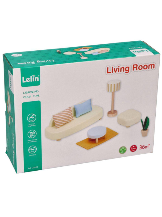 Mebelki do domku dla lalek Salon