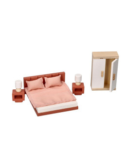 Mebelki do domku dla lalek Sypialnia