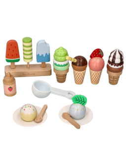 Mała Lodziarnia - zestaw do serwowania lodów