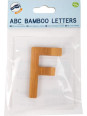 Abc alfabet  literka drewniana f small foot design - zabawka drewniana, zabawka edukacyjna 3 latka