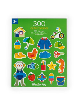 Naklejki 300 sztuk LES POPIPOP 661617