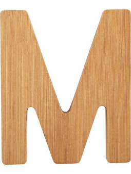 Abc alfabet  literka drewniana m small foot design - zabawka drewniana, zabawka edukacyjna 3 latka