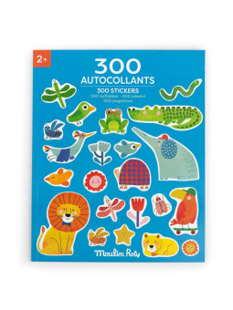 Naklejki 300 sztuk LES TOUPITIS 679606