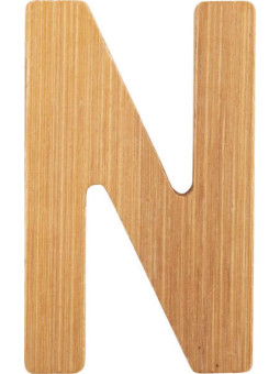 Abc alfabet  literka drewniana n small foot design - zabawka drewniana, zabawka edukacyjna 3 latka