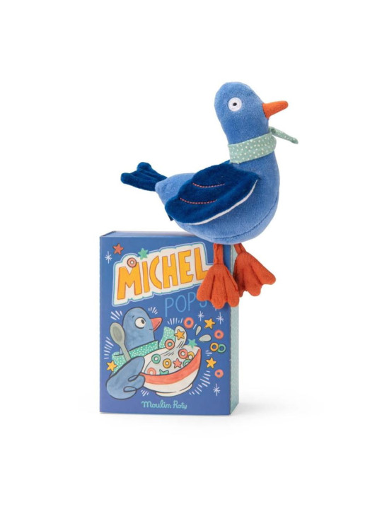 Maskotka - grzechotka gołąb MICHEL w pudeł. 684011