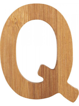 ABC alfabet  literka drewniana  q abc alfabet  literka drewniana R small foot design - zabawka drewniana, zabawka edukacyjna 3 l