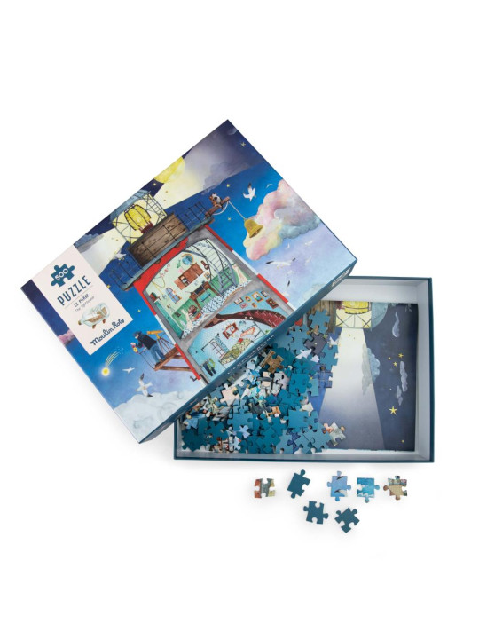 Puzzle 500 elem. LATARNIA MORSKA 712436