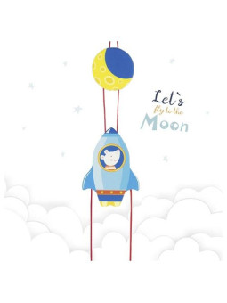 Climbing rocket, Let’s fly to the moon!