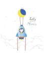 Climbing rocket, Let’s fly to the moon!