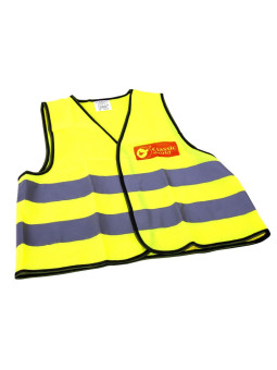 CLASSIC WORLD EDU Kamizelka Odblaskowa Ostrzegawcza Rowerowa Budowlana Uniwersalna