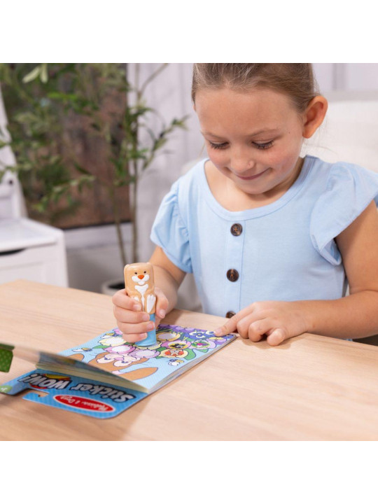 Sticker WOW! Stempelek z naklejkami - Króliczek