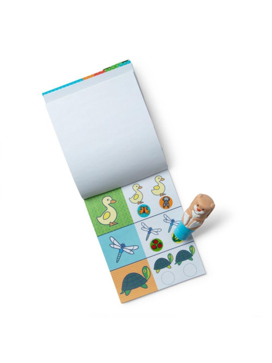 Sticker WOW! Stempelek z naklejkami - Króliczek