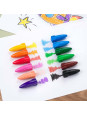 Rakiety - Kredki świecowe 12 kolorów