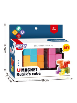 WOOPIE Układanka Kostka Magnetyczna Tetris