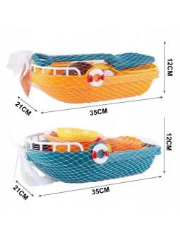 WOOPIE Statek z Akcesoriami Do Zabawy w Piasku i Wodzie