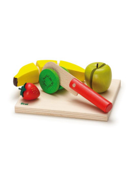 Zestaw z drewna do przygotowywania sałatki owocowej Erzi