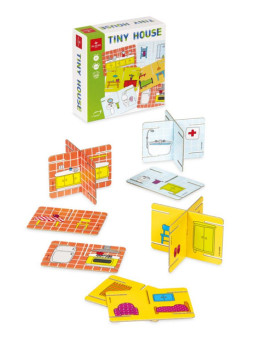 DAL NEGRO, 3D Układanka edukacyjna - Zbuduj dom