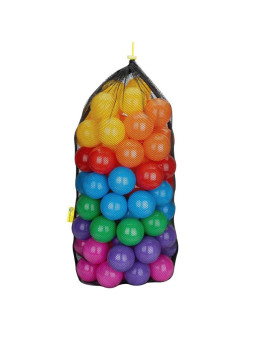 Piłki w worku suchy basen w woreczku 7cm - 100 szt. MIX kolorów