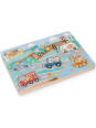 Puzzle dźwiękowe Pojazdy