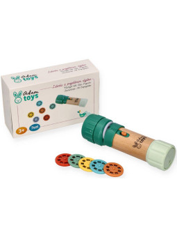 Latarka z projektorem slajdów