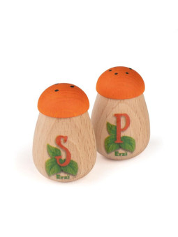 Drewniana solniczka i pieprzniczka Erzi