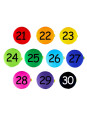 Poduszki EKOSKÓRA zestaw Liczby 21-30 AKSON Poduszki EKOSKÓRA zestaw Liczby 21-30 AKSON